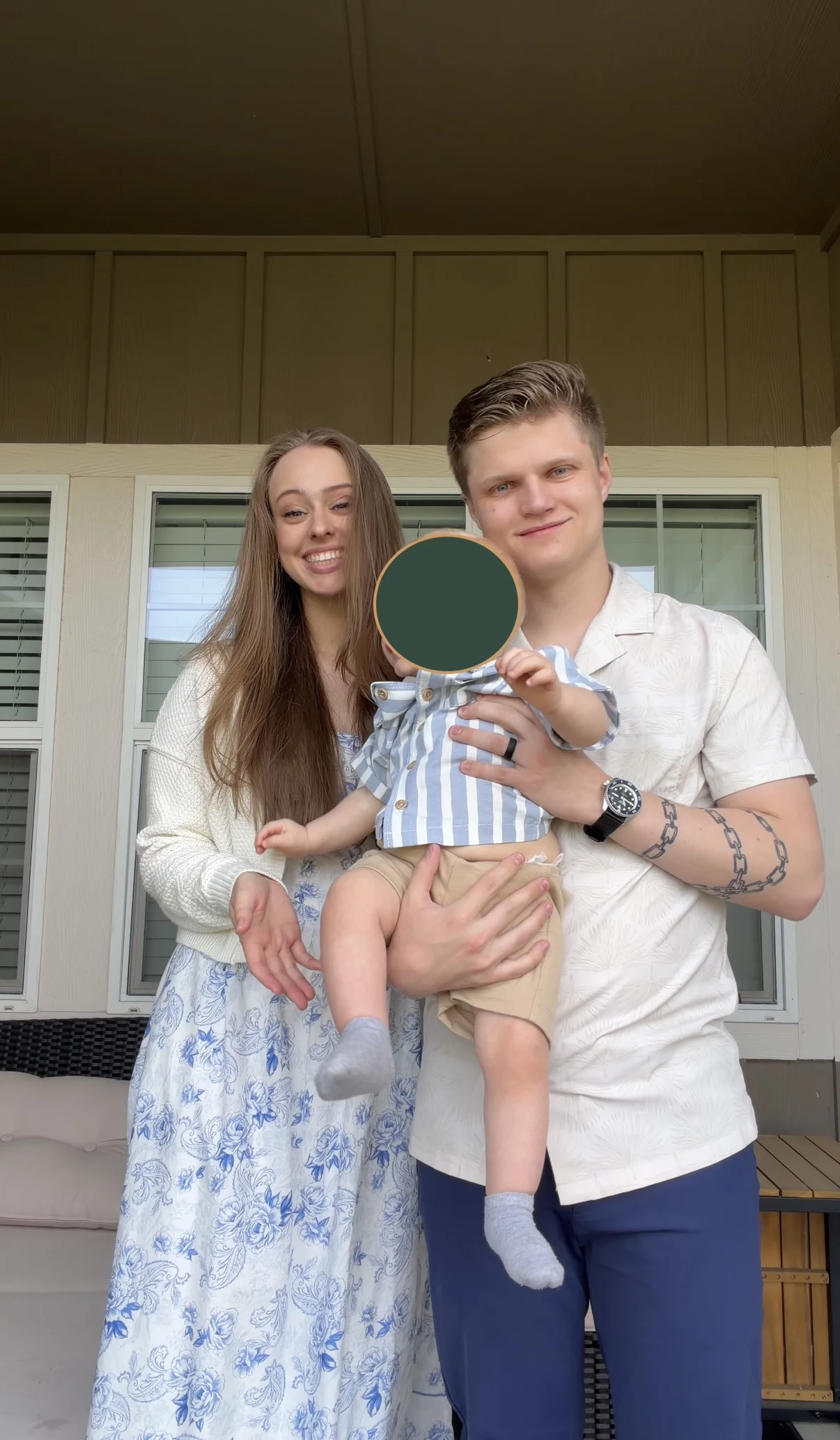 Tanner Cooper with his family