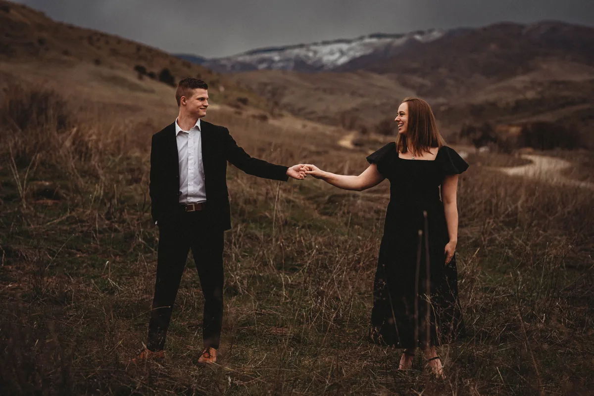 Tanner Cooper and his wife